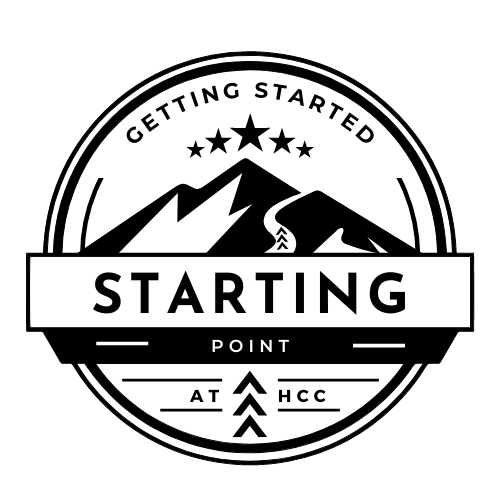 Black and White Circle Camping and Adventure Logo Black and White Circle Camping and Adventure Logo