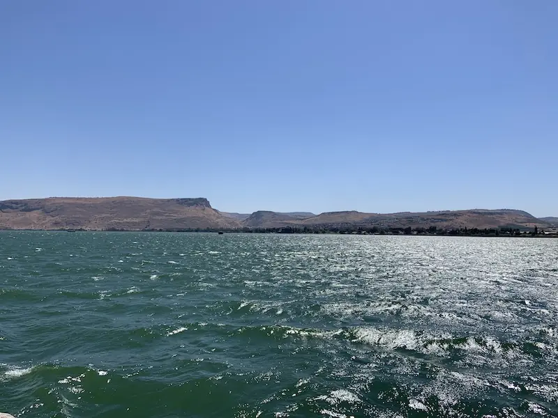 small sea of galilee