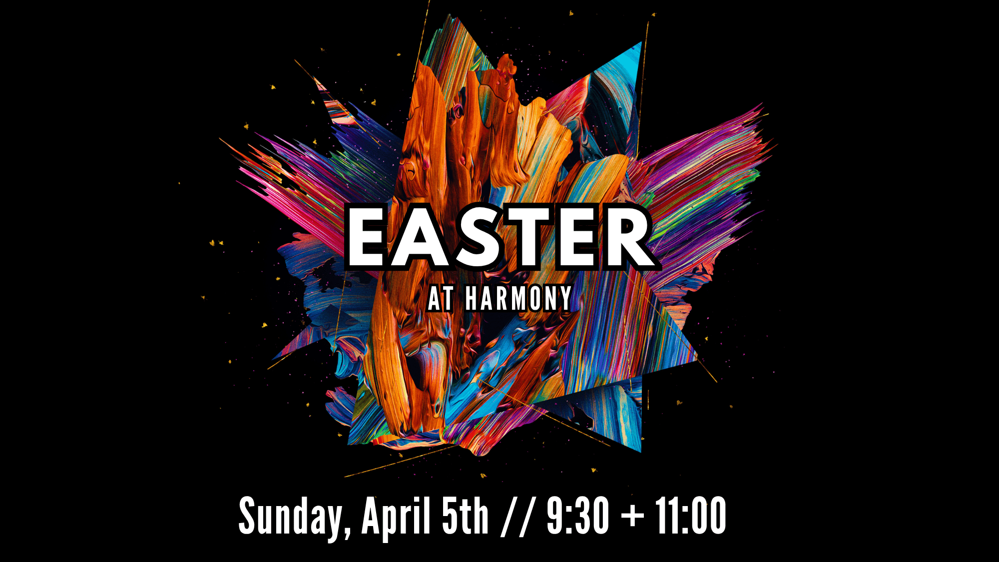 easter at harmony for concert