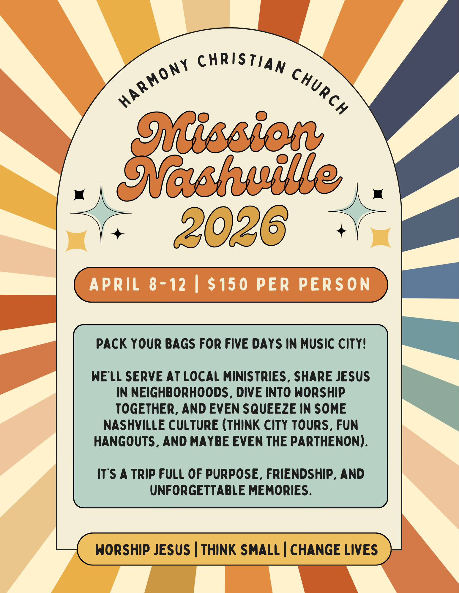 mission trip graphic